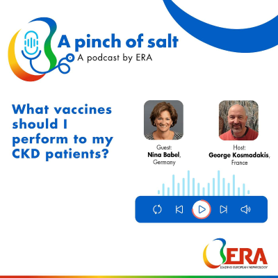 episode #33 What vaccines should I perform to my CKD patients? With Nina Babel artwork