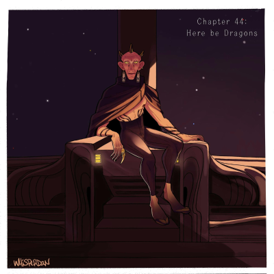 episode Chapter 44: Here be Dragons artwork