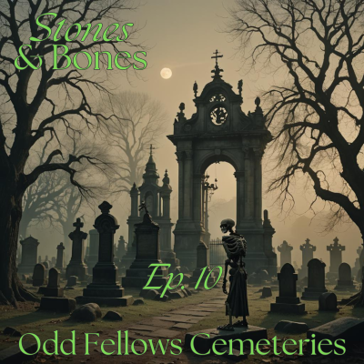 episode Stones and Bones Ep. 10 - Odd Fellows Cemeteries artwork