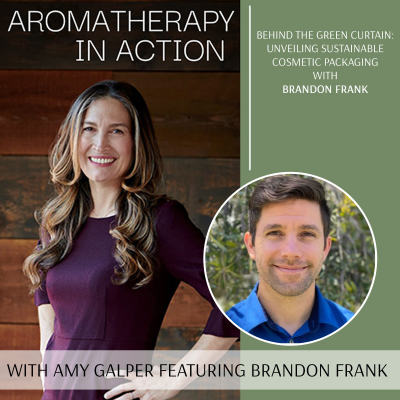 episode Behind The Green Curtain: Unveiling Sustainable Cosmetic Packaging With Brandon Frank artwork