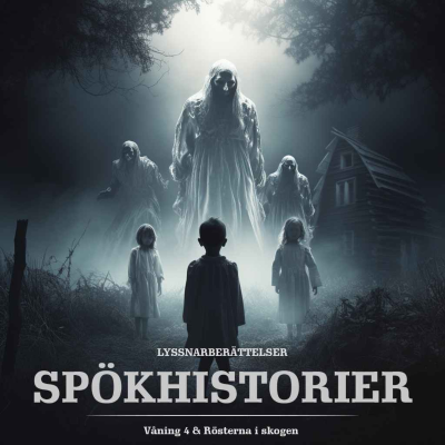 episode SPÖKHISTORIER - LYSSNARBERÄTTELSER Våning 4 & Rösterna i skogen artwork