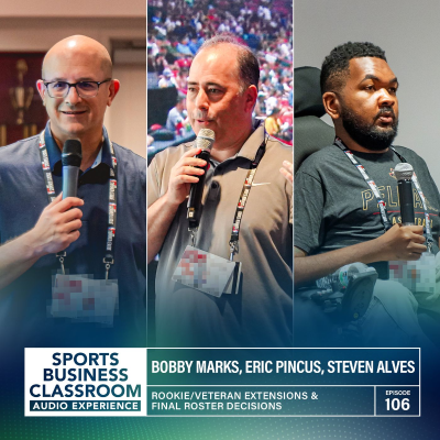 episode Bobby Marks, Eric Pincus & Steven Alves | NBA Rookie/Veteran Extensions & Final Roster Decisions (Ep. 106) artwork