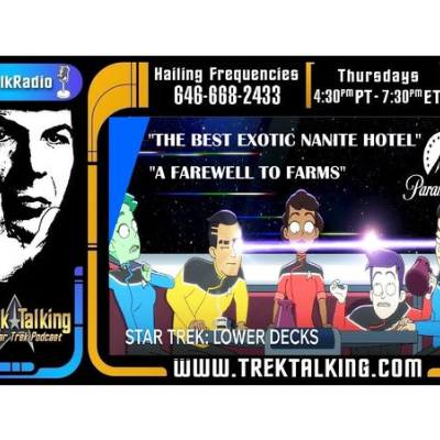 episode STAR TREK LOWER DECKS - "THE BEST EXOTIC NANITE HOTEL" & "FAREWELL TO FARMS" artwork