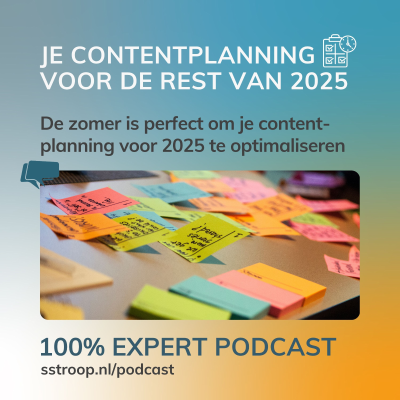 episode Zo haal je meer resultaat uit content in de tweede helft van 2025 artwork