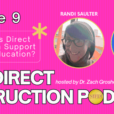 episode How does Direct Instruction Support Special Education? with Randi Saulter and Ann Baum artwork