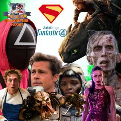 episode Desvaríos Frikis Críticas 101 JUEGO del CALAMAR, 28 AÑOS DESPUÉS, IRONHEART, F1, CÓMO ENTRENAR DRAGÓN, Cosas de SUPERMAN artwork