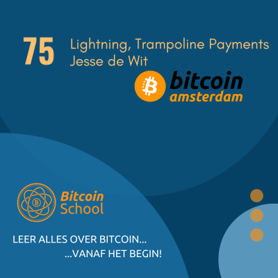 episode Les 75 - Breez, Lightning & Trampoline Payments | Interview met Jesse de Wit artwork