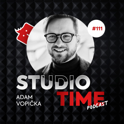 episode Studiotime #111 s Adamem Vopičkou: „Vyšší frekvence vůbec neslyším, při míchání hudby musím spoléhat na producenta.“ artwork