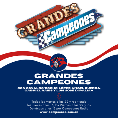episode Grandes Campeones | Episodio 176 (15/07/25) artwork