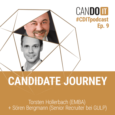 episode CANDO IT Podcast - Candidate Journey - Gast: Sören Bergmann artwork