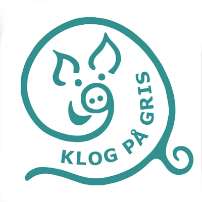 Klog på gris