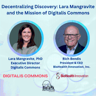 episode Decentralizing Discovery: Lara Mangravite and the Mission of Digitalis Commons artwork