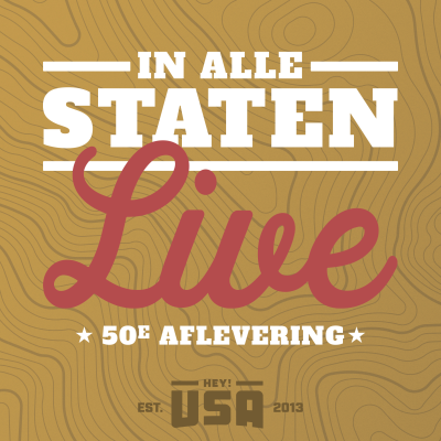 episode 50e aflevering In Alle Staten - LIVE artwork