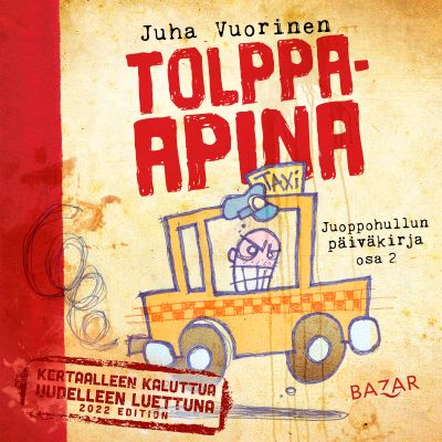Kansikuva näyttelystä Tolppa-apina