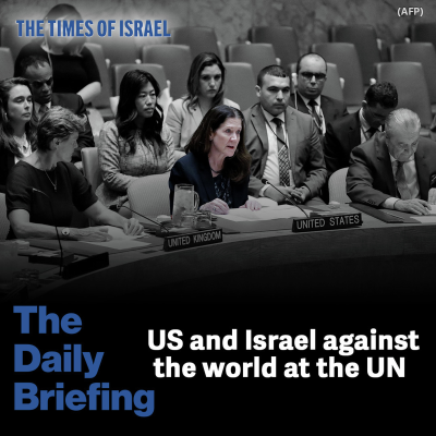 episode Day 608 - US and Israel against the world at the UN artwork
