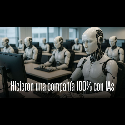episode SIN Humanos. Hicieron una empresa 100% AI. Vean. /Roja, En Vivo artwork