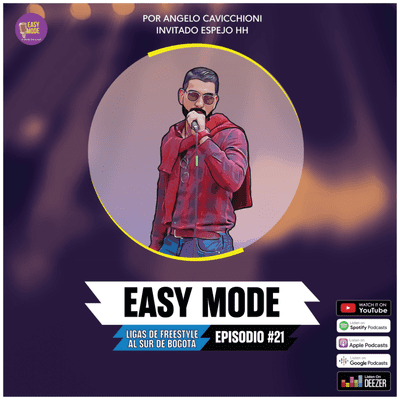 episode EP #21 - Ligas de freestyle al sur de Bogotá FT Espejo HH artwork