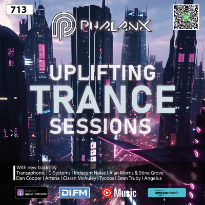 episode Uplifting Trance Sessions EP. 713 with DJ Phalanx 📢 (Trance Podcast) artwork