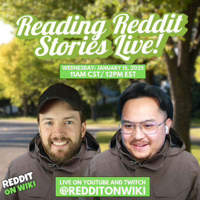 episode January 15th Reading Reddit Stories LIVE! artwork