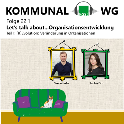 episode Folge 22.1: Let’s talk about...Organisationsentwicklung. Teil I: (R)Evolution: Veränderung in Organisationen artwork