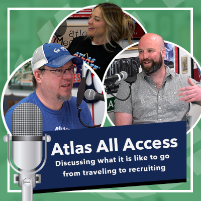 episode The Journey from Travel Healthcare Pro to Recruiter | Atlas All Access #202, Atlas MedStaff artwork