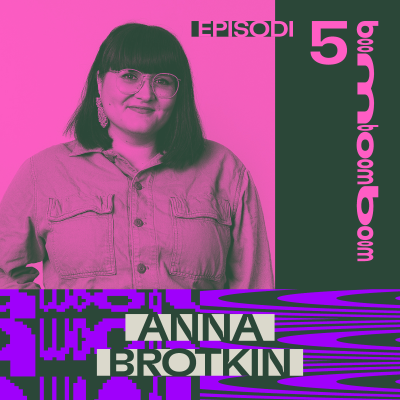 episode 28. Artistivieraana moninkertaisesti palkittu käsikirjoittaja Anna Brotkin artwork