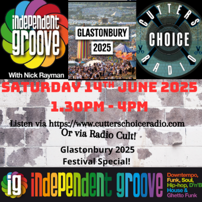 episode Independent Groove #204 - Glastonbury 2025 Special artwork