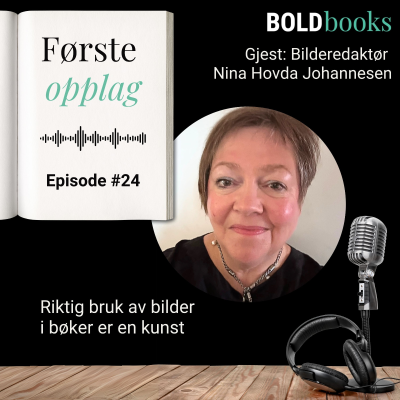 episode #24 Riktig bruk av bilder i bøker er en kunst – Nina Hovda Johannesen artwork