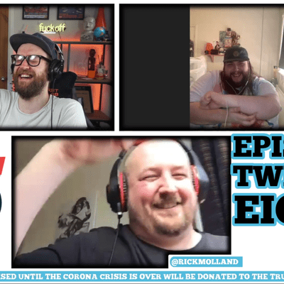 episode 28. Jed Salisbury and Rick Molland artwork