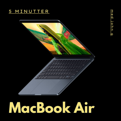 Den nye MacBook Air (M2) på 5 minutter