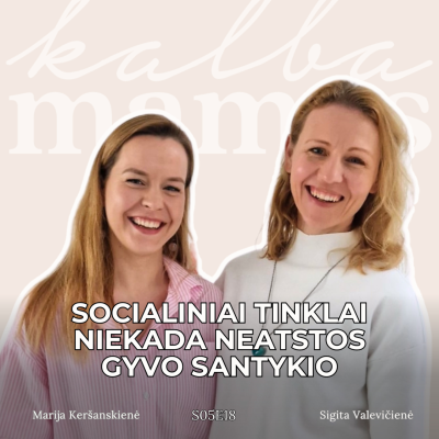 episode [S05E18] IŠTRAUKA Sigita Valevičienė: socialiniai tinklai niekada neatstos gyvo santykio artwork
