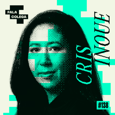 episode Podcast Fala Colega - ep.138 - Cris Inoue - Design e Criatividade com Leo Becker artwork