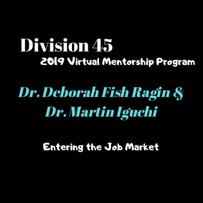 episode Div 45 Virtual Mentorship: Entering the Job Market artwork
