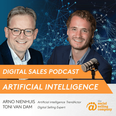 episode #1 Artificial Intelligence en Social Selling - Arno Nienhuis artwork