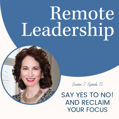 episode Say YES to NO! – and Reclaim Your Focus | S2E013 artwork