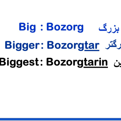 episode Persian Lesson 8 : Comparatives and Superlatives artwork