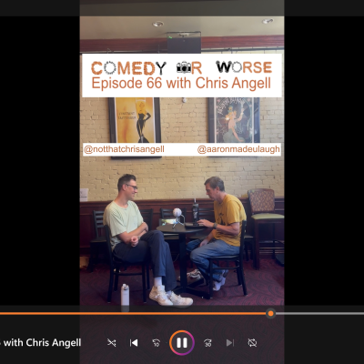 episode Comedy or Worse Episode 66 with Chris Angell artwork