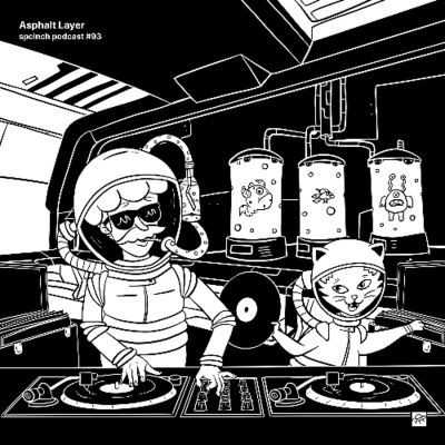 episode spclnch podcast #93 / Asphalt Layer artwork
