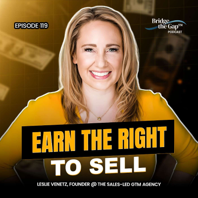 episode Episode #119 Win The Trust First, Not The Right To Spam | Leslie Venetz artwork