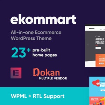 episode Nulled ekommart - All-in-one eCommerce WordPress Theme artwork