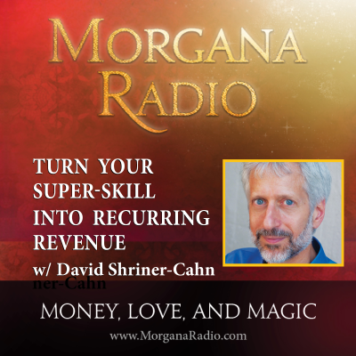 episode Turn Your SuperSkill into Recurring Revenue with David Shriner-Cahn on Morgana Radio artwork