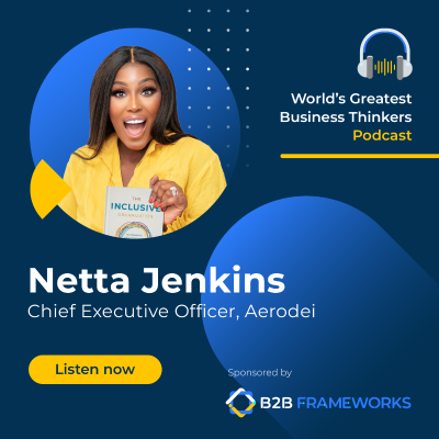 episode #13: Implementing Meaningful DEI (with Netta Jenkins, Leading Authority on DEI and CEO of Aerodei) artwork