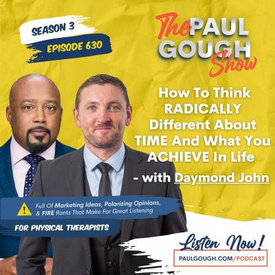 episode How to Think RADICALLY Different About TIME And What You ACHIEVE in Life - With Daymond John artwork