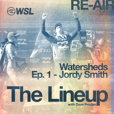 episode RE-AIR: EP 159: “Watersheds” Episode 1: Jordy Smith’s Unforgettable 2010 Win at J-Bay, with special guest Pat O’Connell artwork