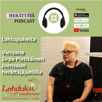 episode Europarlamentin jäsen Sirpa Pietikäinen Körttiradiossa la 2.7.2022 artwork