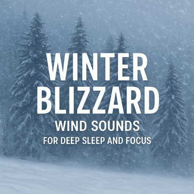 episode Blizzard Winds and Snowfall for Relaxation | Snowstorm Sleep Sounds For Calmness of mind artwork
