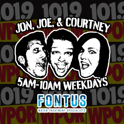 Cover image of show Jon, Joe and Courtney on WPOR 101.9