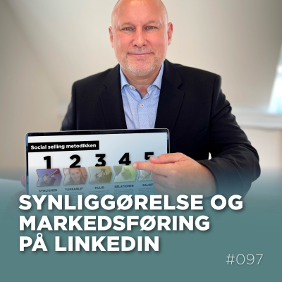 episode Sådan bruger du LinkedIn til synliggørelse og markedsføring artwork