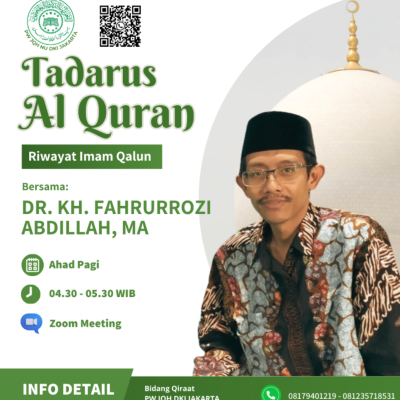 episode Yasin Riwayat Qalun dari Imam Nafi'
Oleh DR. Fahrurrozi Abdillah, MA artwork