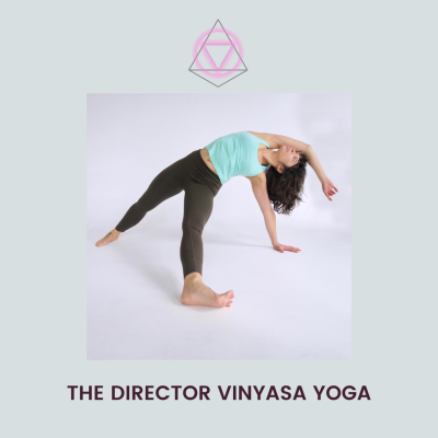 episode The Director Vinyasa Yoga Class artwork